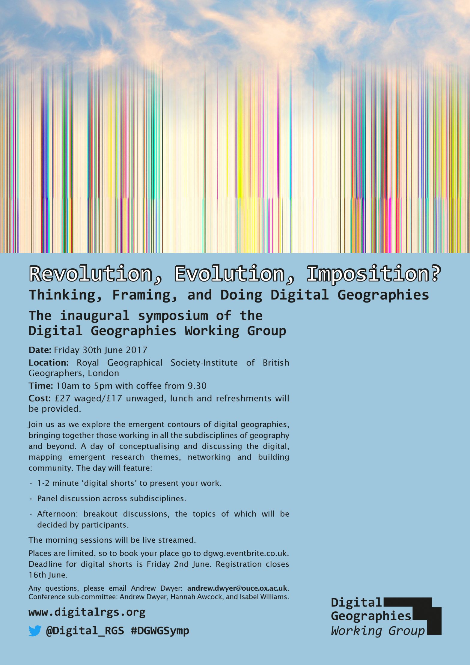 First Digital Geographies event!